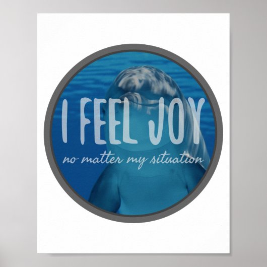 Akzeptanz positiver Bejahungen Poster (Vorne)