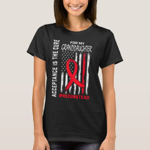 Akzeptanz Rotstattdessen Rot Anstatt Autismus Enke T-Shirt