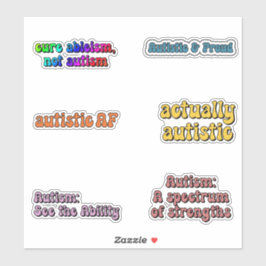 Akzeptanz von Autismus Sensibilisierung für Neurov Aufkleber