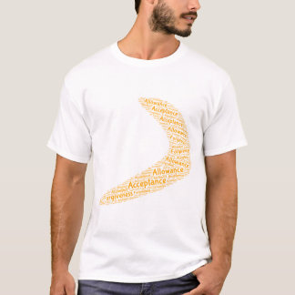 Akzeptanz, Zulage, Vergebung von Boomerang T-Shirt