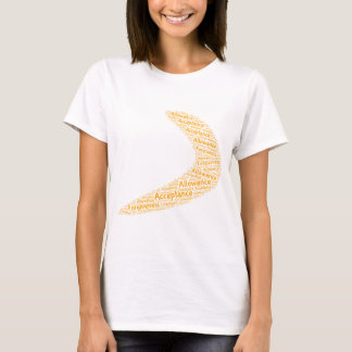 Akzeptanz, Zulage, Vergebung von Boomerang T-Shirt