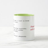 Akzeptanzkriterien für Agile Benutzergeschichte Ta Tasse (Zentrum)