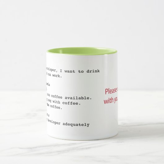 Akzeptanzkriterien für Agile Benutzergeschichte Ta Tasse (Zentrum)