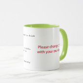 Akzeptanzkriterien für Agile Benutzergeschichte Ta Tasse (VorderseiteRechts)