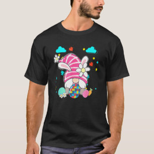 Akzeptiere Verstehe Liebe Gnom Autismus-Bewusstsei T-Shirt