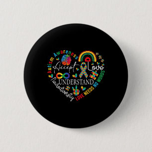 Akzeptieren der Liebe Verständnis der Liebe der Au Button