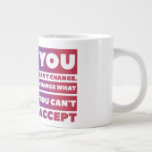 Akzeptieren - Jumbo-Tasse als Geschenk (Rechts)
