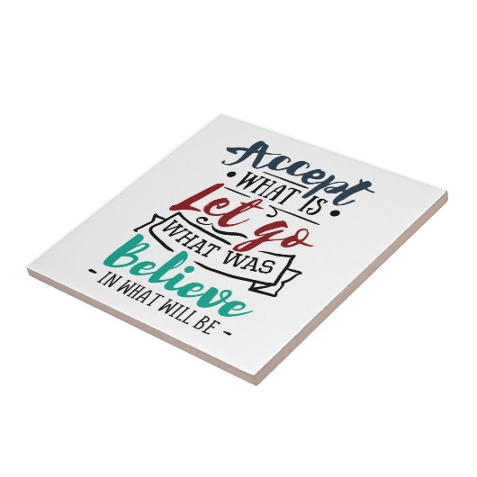 Akzeptieren Lass Go glauben Fliese (Seite)