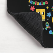 Akzeptieren Sie Adapt Advocate Inklusion Autismus Mousepad (Ecke)