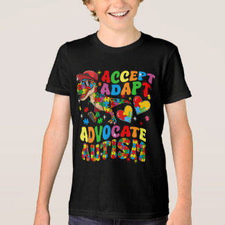 Akzeptieren Sie Advocate Autismus Awareness Puzzle Tri-Blend Shirt