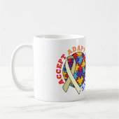 Akzeptieren Sie Advocate Autismus Awareness World Kaffeetasse (Links)