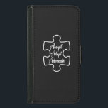 Akzeptieren Sie Advocate Autismus Bewusstsein Nied Geldbeutel Hülle Für Das Samsung Galaxy S5<br><div class="desc">Eine starke Ermutigung und Motivation Geschenk für Autismus Kämpfer,  Anhänger. Zeigen Sie Ihre Liebe und Unterstützung für Eltern und Lehrer.Autismus Mama Geschenke für Frauen. Autismus Papa Geschenke. Handykoffer für Autismus. Handy-Fall für Autistische Bewusstseinsbildung. Autismus Geschenk für Mama & Tante.</div>