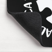 Akzeptieren Sie Advocate Puzzle Piece Autismus Awa Mousepad (Ecke)