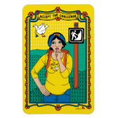 Akzeptieren Sie das Challenge_B_4x6 Kühlschrank Ma Magnet (Vertikal)