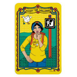 Akzeptieren Sie das Challenge_B_4x6 Kühlschrank Ma Magnet