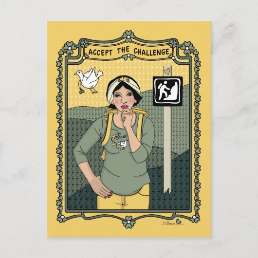 Akzeptieren Sie die Challenge_C_ Postkarte (Vorderseite)