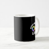 Akzeptieren Sie Liebe Autismus Bewusstsein ASD Inf Kaffeetasse (VorderseiteRechts)