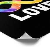 Akzeptieren Sie Liebe Autismus Bewusstsein ASD Inf Poster (Ecke)