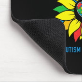Akzeptieren Sie Liebe Autismus Bewusstsein Sonnenb Mousepad (Ecke)