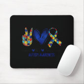 Akzeptieren Sie Liebe Autismus Bewusstsein T - Shi Mousepad (Mit Mouse)