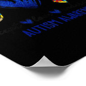 Akzeptieren Sie Liebe Autismus Bewusstsein T - Shi Poster (Ecke)