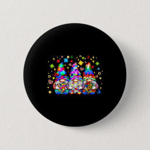 Akzeptieren Sie Liebe Gnome Autismus Bewusstseinsu Button