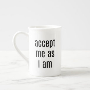 Akzeptieren Sie mich als Spezialisten-Tasse Porzellantasse