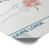 Akzeptieren Sie sich Audre Lorde Poster (Ecke)