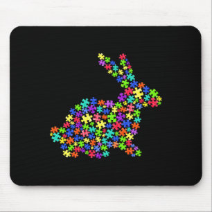 Akzeptieren Verstehen Liebe Hase Autismus-Bewussts Mousepad