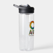 Akzeptieren, Verstehen, Liebe Trinkflasche (Rechts)