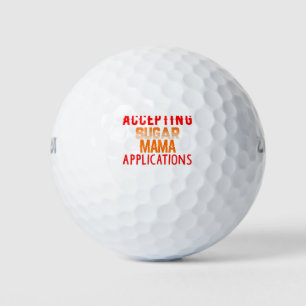 Akzeptieren von Sugar Mama Anwendungen Sugar Baby Golfball