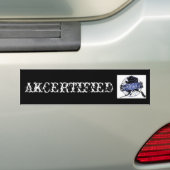 AKZERTIFIZIERTER STICKER AUTOAUFKLEBER (Auf Auto)