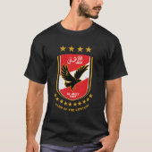 Al Ahly Club Unterstützer Fan Ägypten T-Shirt (Vorderseite)