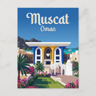 Al Alam Palast Oman Postkarte