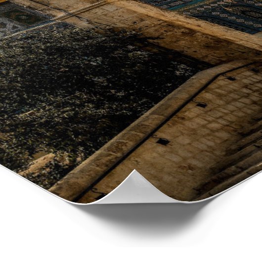 Al-Aqsa-Moschee Poster (Ecke)