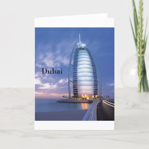 Al-arabisches Hotel Dubais Burj (durch St.K) Karte