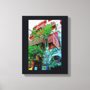 Al Balad Greenery Leinwanddruck