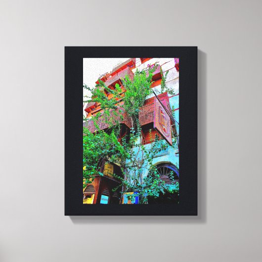 Al Balad Greenery Leinwanddruck (Vorderseite)