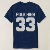 Al Bundy Polk High Jersey FrontBack Print T-Shirt (Design vorne)
