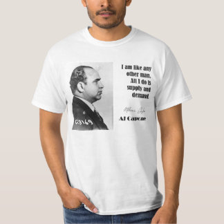 Al Capone auf Geschäft - Gangster-Shirt T-Shirt