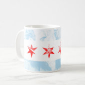 Al Capone Chicago Flagge Kaffeetasse (Vorderseite Links)