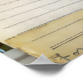 AL CAPONE CRIMINAL GESCHICHTE 1932 POSTER (Ecke)