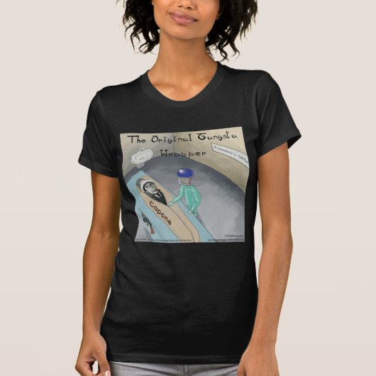 Al Capone Funeral Funny T-Shirt (Vorderseite)