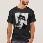 Al Capone Gangster Portrait T-Shirt (Vorderseite)
