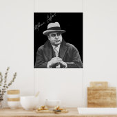 Al Capone Reproduction Signature Merchandise Poster (Küche)