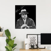 Al Capone Reproduction Signature Merchandise Poster (Heimbüro)