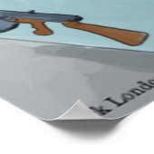 Al Capones Begräbnisplakat Poster (Ecke)