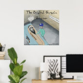 Al Capones Begräbnisplakat Poster (Heimbüro)