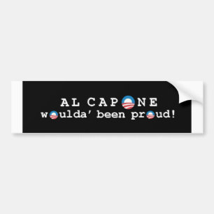 Al Capones Stolz Autoaufkleber