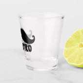 Al Centro Cool Mexican Mustache Typografie Schnapsglas (Rechts)